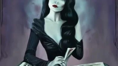 Art:0va7gw1ecz0= Morticia Addams