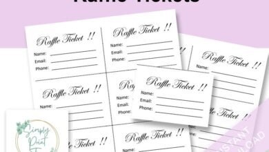 Printable:2anx3fhxsck= Raffle Tickets