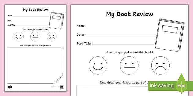 Printable:7xv5uu34kma= Book Review Template