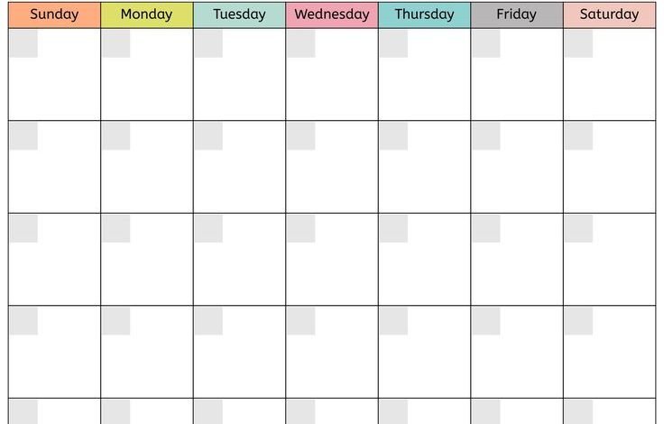 Printable:4dxm6wptpw8= Monthly Calendar