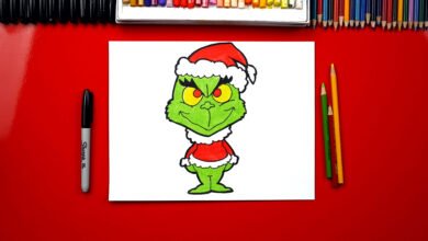 Art:2xjvj3g-Vra= How to Draw the Grinch