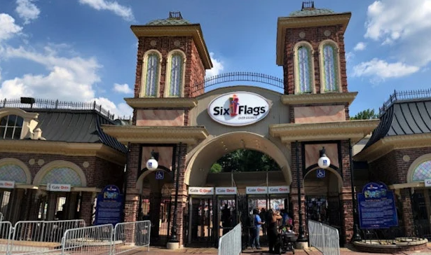 Six Flags Flooded Georgia